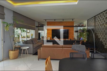 Sala de casa de condomínio à venda com 6 quartos, 431m² em Barra da Tijuca, Rio de Janeiro