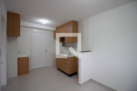Sala-Cozinha de apartamento para alugar com 2 quartos, 35m² em Fazenda Aricanduva, São Paulo