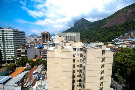 Vista da Sala de apartamento à venda com 3 quartos, 110m² em Botafogo, Rio de Janeiro