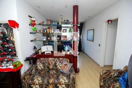 Sala de Estar de apartamento à venda com 3 quartos, 110m² em Botafogo, Rio de Janeiro