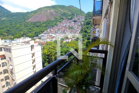 Varanda da Sala de apartamento à venda com 3 quartos, 110m² em Botafogo, Rio de Janeiro