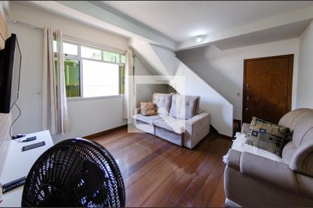 Sala de apartamento à venda com 3 quartos, 173m² em Caiçara-adelaide, Belo Horizonte
