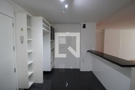 Apartamento à venda com 135m², 3 quartos e 2 vagasSala integrada com a cozinha