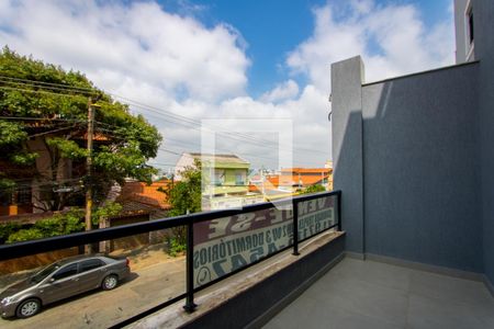 Varanda da sala de casa à venda com 2 quartos, 128m² em Vila Pinheirinho, Santo André