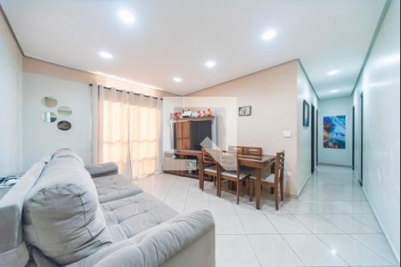 Sala de apartamento à venda com 3 quartos, 87m² em Vila Alice, Santo André