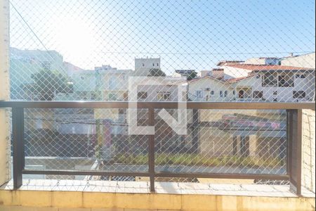 Varanda da Sala de apartamento à venda com 3 quartos, 87m² em Vila Alice, Santo André