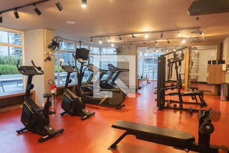 Studio para alugar com 35m², 1 quarto e 1 vaga Studio para alugar com 35m², 1 quarto e 1 vagaÁrea comum - Academia