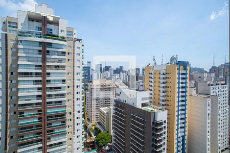 Studio para alugar com 35m², 1 quarto e 1 vaga Studio para alugar com 35m², 1 quarto e 1 vagaVista da Varanda da Sala/Quarto