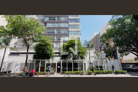 Studio para alugar com 35m², 1 quarto e 1 vaga Studio para alugar com 35m², 1 quarto e 1 vagaFachada