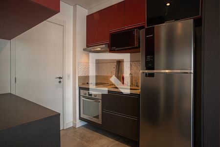 Studio para alugar com 35m², 1 quarto e 1 vaga Studio para alugar com 35m², 1 quarto e 1 vagaCozinha