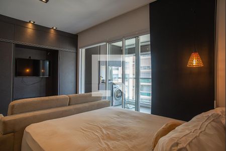 Sala/Quarto de kitnet/studio para alugar com 1 quarto, 35m² em Consolação, São Paulo