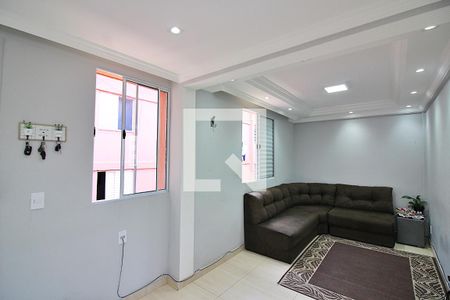 Sala  de apartamento à venda com 2 quartos, 51m² em Bairro dos Casa, São Bernardo do Campo