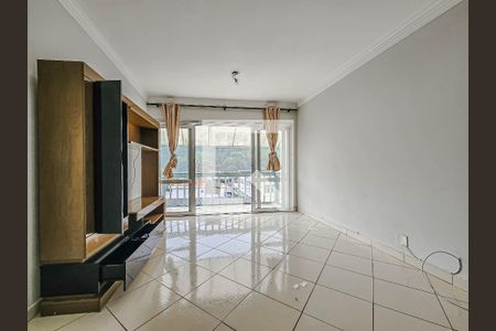 Sala de apartamento para alugar com 1 quarto, 78m² em Jardim Praiano, Guarujá