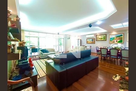 Sala  de apartamento à venda com 4 quartos, 223m² em Lagoa, Rio de Janeiro