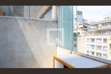 Varanda de apartamento à venda com 1 quarto, 26m² em República, São Paulo
