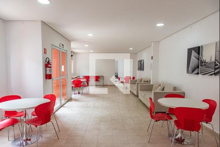 Apartamento para alugar com 45m², 2 quartos e 1 vagaÁrea comum - Salão de festas