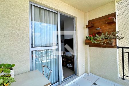 Varanda da Sala de apartamento para alugar com 2 quartos, 60m² em Picanço, Guarulhos