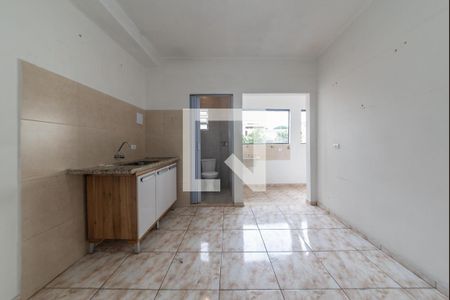 Cozinha de casa para alugar com 1 quarto, 45m² em Vila Gumercindo, São Paulo