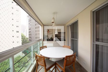 Varanda da Sala de apartamento à venda com 3 quartos, 114m² em Vila Olímpia, São Paulo