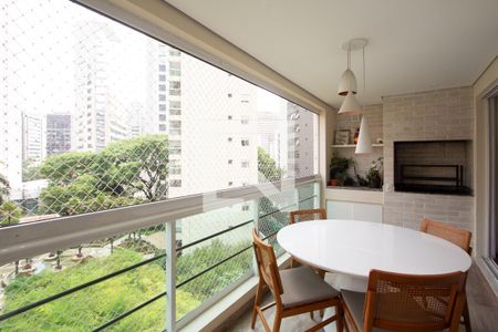 Apartamento à venda com 114m², 3 quartos e 2 vagasVaranda da Sala