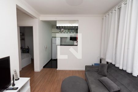 Sala de apartamento à venda com 2 quartos, 55m² em Califórnia, Belo Horizonte