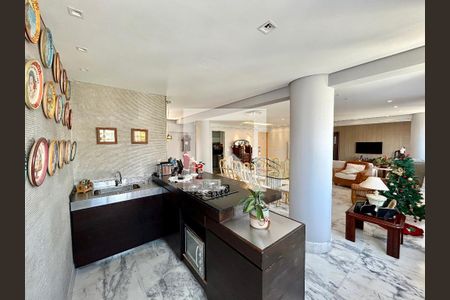 Sala de jantar de apartamento à venda com 5 quartos, 210m² em Buritis, Belo Horizonte