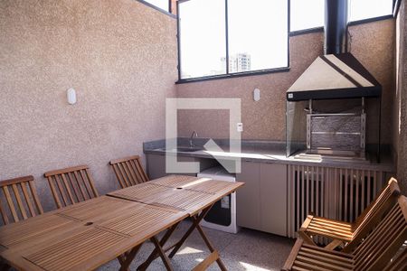 Studio à venda com 34m², 1 quarto e sem vagaChurrasqueira