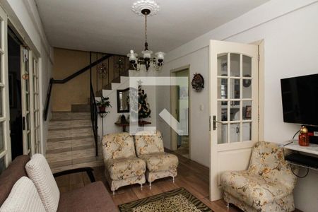 Sala de TV de casa à venda com 3 quartos, 265m² em Vila Conceição, Porto Alegre