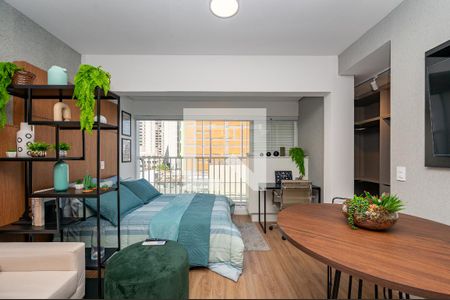 Estúdio de kitnet/studio à venda com 0 quarto, 28m² em Brooklin Paulista, São Paulo