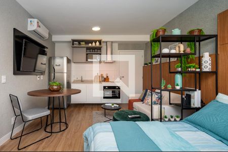 Estúdio de kitnet/studio à venda com 0 quarto, 28m² em Brooklin Paulista, São Paulo