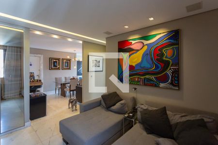 Sala 2 de apartamento à venda com 3 quartos, 110m² em Sion, Belo Horizonte