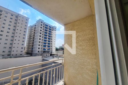 Varanda da Sala de apartamento à venda com 2 quartos, 50m² em Vila Antonieta, São Paulo
