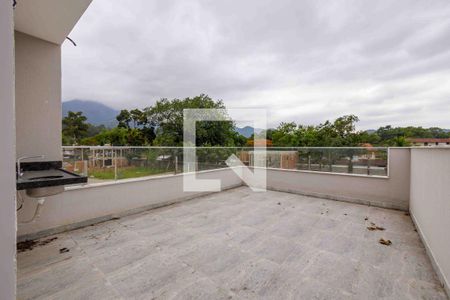 Terraço de casa à venda com 3 quartos, 120m² em Vargem Grande, Rio de Janeiro