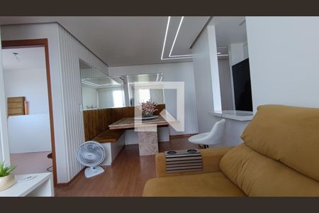 Sala de apartamento para alugar com 2 quartos, 65m² em Chácaras Rio-petrópolis, Duque de Caxias
