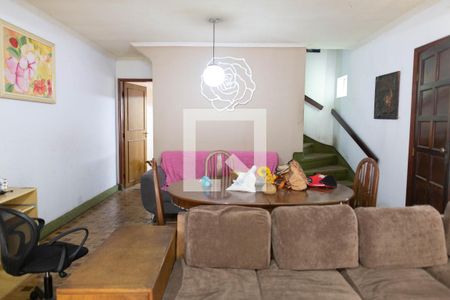 Sala de casa à venda com 3 quartos, 130m² em Campestre, Santo André