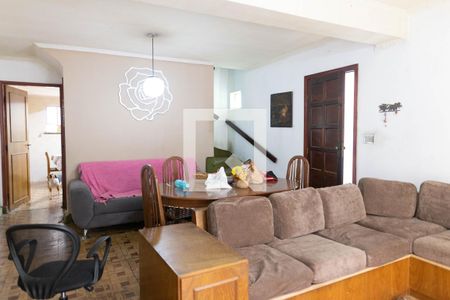 Sala de casa à venda com 3 quartos, 130m² em Campestre, Santo André