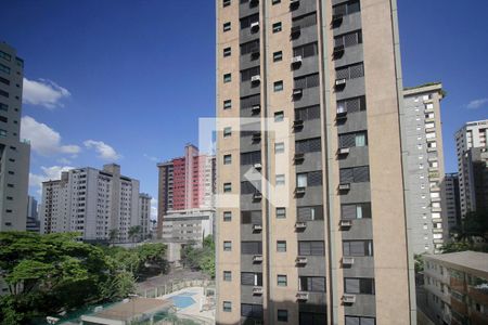 Vista do Quarto 1 de apartamento para alugar com 3 quartos, 116m² em Lourdes, Belo Horizonte