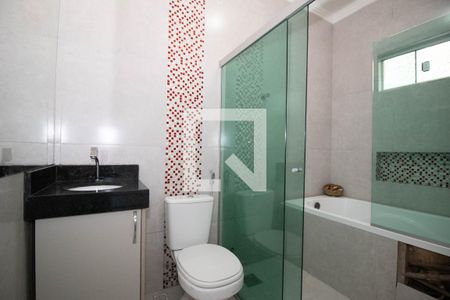 Casa de condomínio para alugar com 200m², 2 quartos e 2 vagasBanheiro da Suíte Master