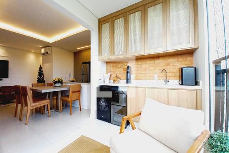Varanda gourmet de apartamento à venda com 3 quartos, 91m² em Swiss Park, Campinas