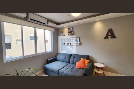 Detalhe Sala de apartamento para alugar com 1 quarto, 62m² em Campo Grande, Santos