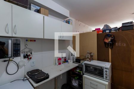 Cozinha e Área de Serviço de kitnet/studio à venda com 1 quarto, 32m² em Vila Ré, São Paulo