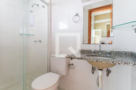 Banheiro Social de apartamento para alugar com 1 quarto, 40m² em Centro, Curitiba