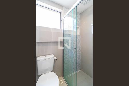 Banheiro de kitnet/studio à venda com 1 quarto, 29m² em Vila Polopoli, São Paulo