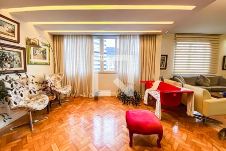Sala de apartamento à venda com 3 quartos, 133m² em Botafogo, Rio de Janeiro