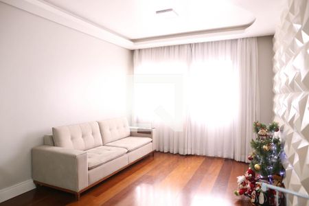 Sala de apartamento à venda com 3 quartos, 120m² em Vila Guiomar, Santo André