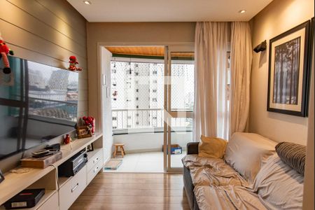 Sala de apartamento à venda com 3 quartos, 78m² em Ipiranga, São Paulo