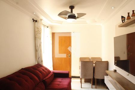 Sala de apartamento para alugar com 2 quartos, 50m² em Chacaras Reunidas Santa Terezinha, Contagem