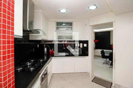 Cozinha de apartamento à venda com 4 quartos, 350m² em Cidade Nova, Belo Horizonte