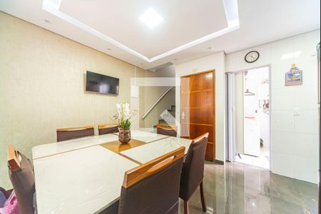 Sala de Jantar de apartamento à venda com 2 quartos, 130m² em Vila Pires, Santo André