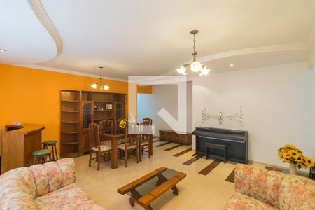 Sala de apartamento à venda com 3 quartos, 129m² em Jardim Bela Vista, Santo André